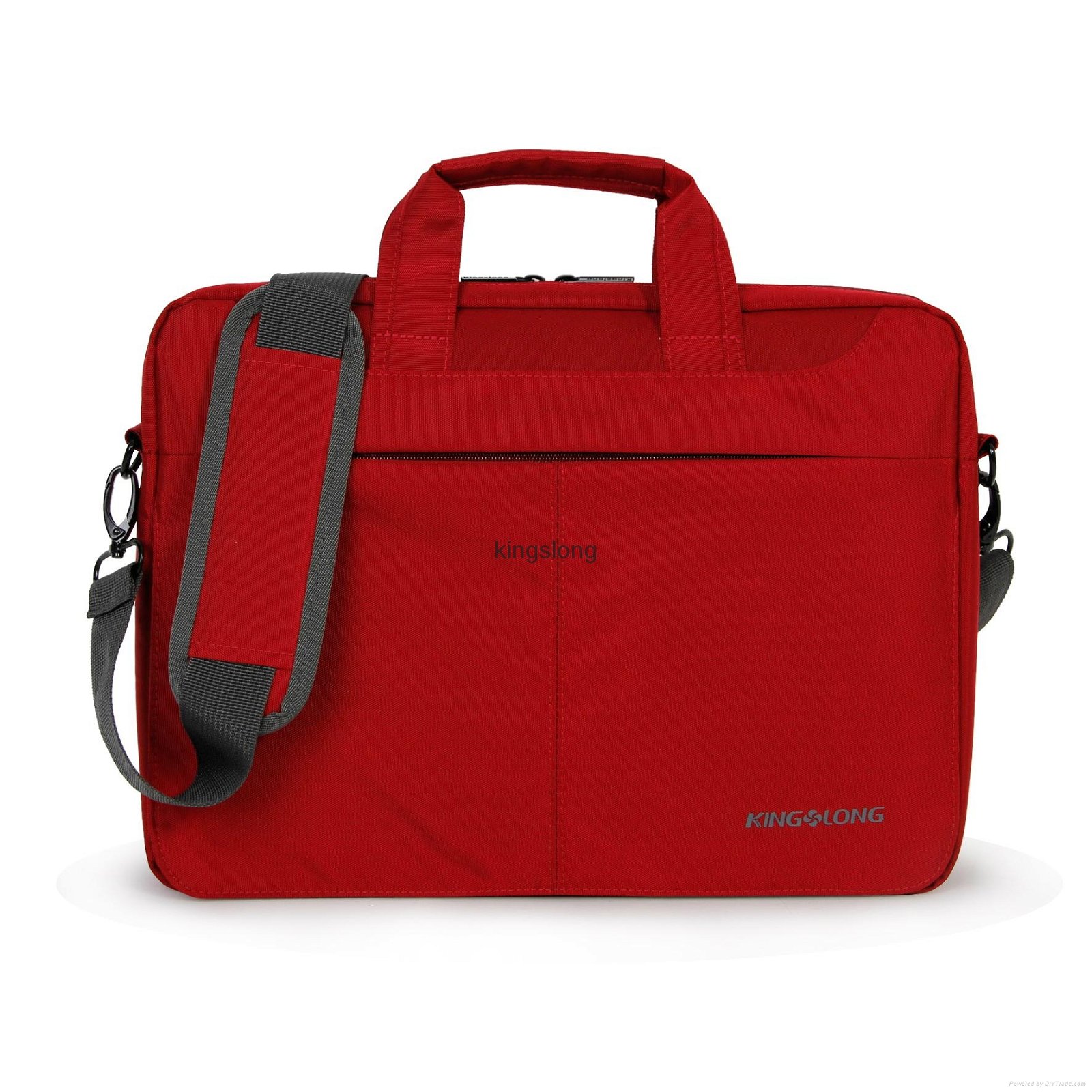 Kingslong women laptop briefcase red 
