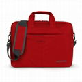 Kingslong women laptop briefcase red 