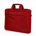 Kingslong women laptop briefcase red  2