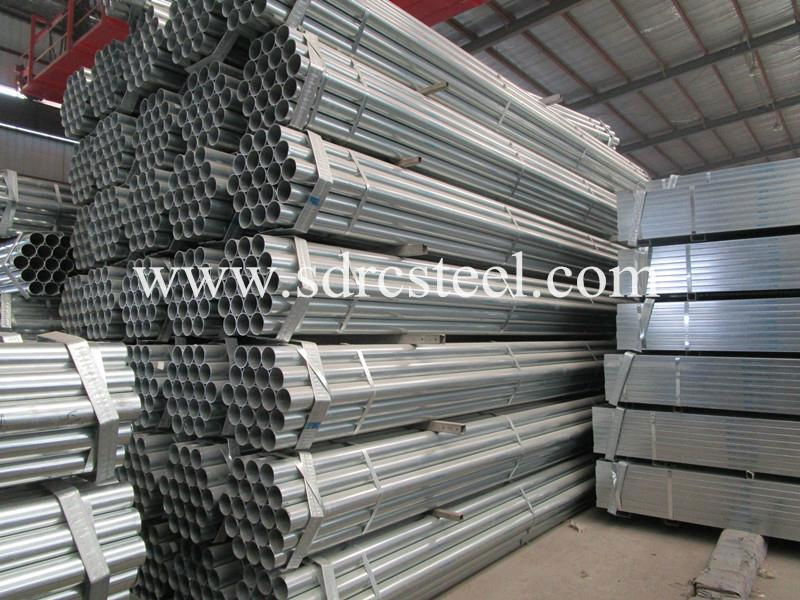 Hot-dip galvanized steel pipe