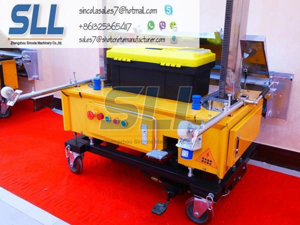 zhengzhou sincola automatic rendering machine for wall sale in China 2