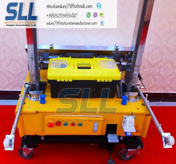 zhengzhou sincola automatic rendering machine for wall sale in China 4