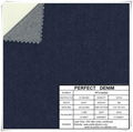 9oz cotton poly mixed stretch denim fabric