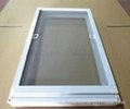 Aluminum frame fiberglass screen windows