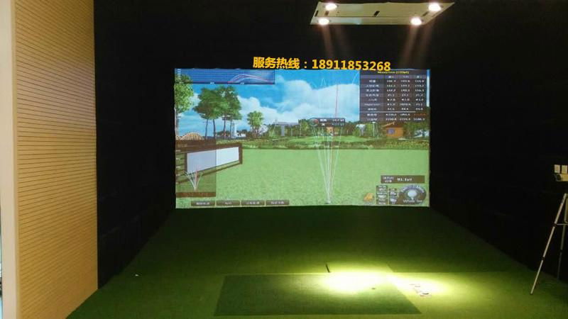 室内高尔夫模拟器超精密度款 2