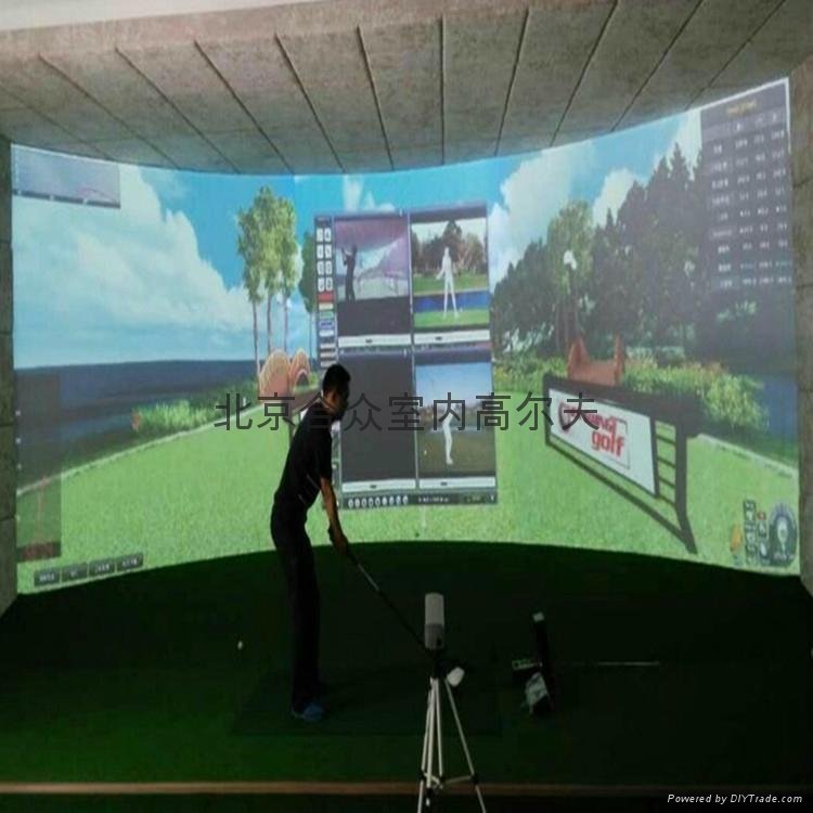 单屏环屏款北京室内高尔夫