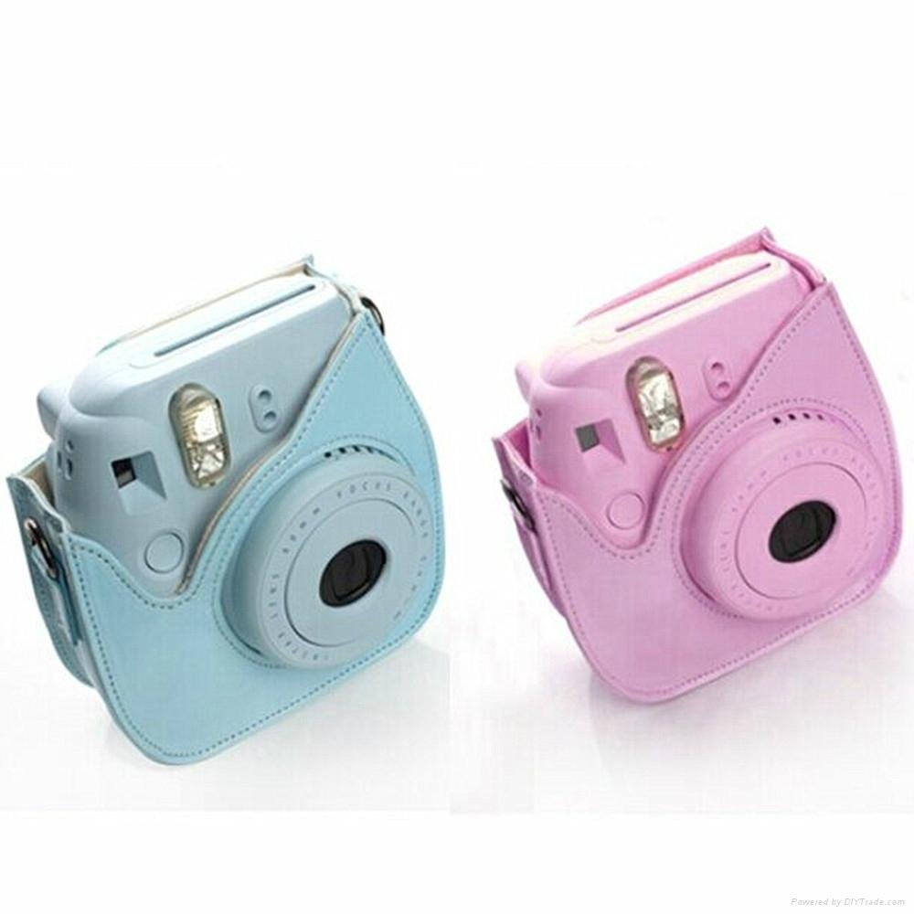 Fuji-Film Instax Mini 8 Camera Leather Case 2