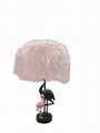 flocked table lamp 1