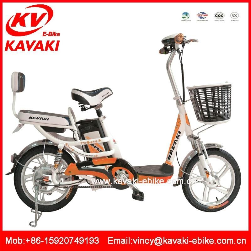 16" Carbon steel electric bike 48v250w 3