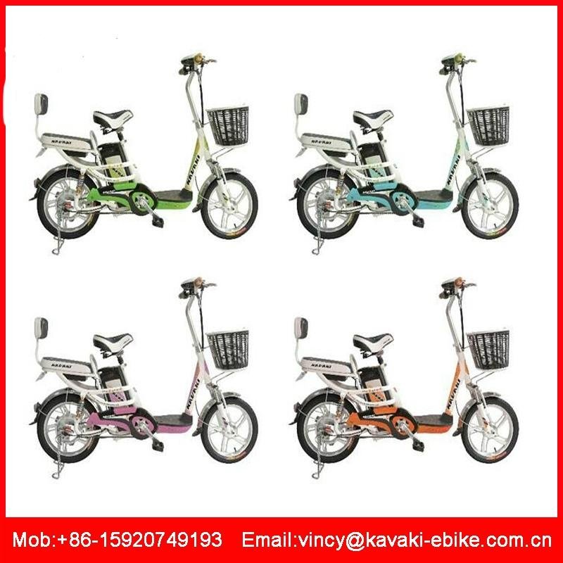 16" Carbon steel electric bike 48v250w 5