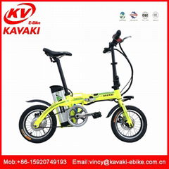 14 inch alloy frame 48v motor folding