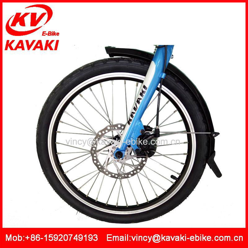 Hot sale 20inch downhill mountain bike with battery electric folding bicycle 4