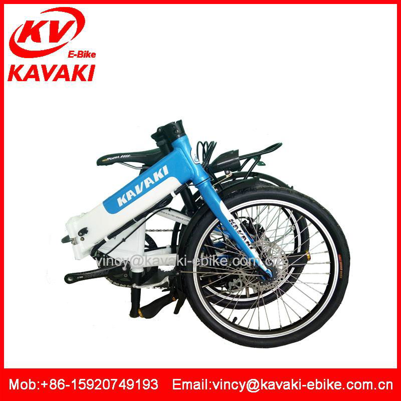 Hot sale 20inch downhill mountain bike with battery electric folding bicycle 2