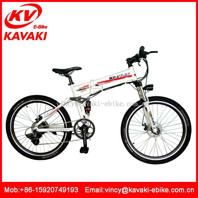 Aluminum alloy electric mountain bicycle 26inch folding E-bicycle