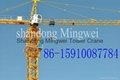 QTZ63 TC5610-6T  Hydraulic self-erecting Mingwei Tower Crane  1