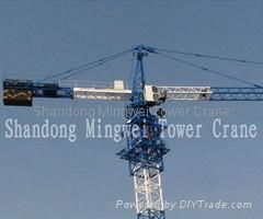 Hydraulic self-erecting Mingwei Tower Crane  QTZ63 TC5610-6T