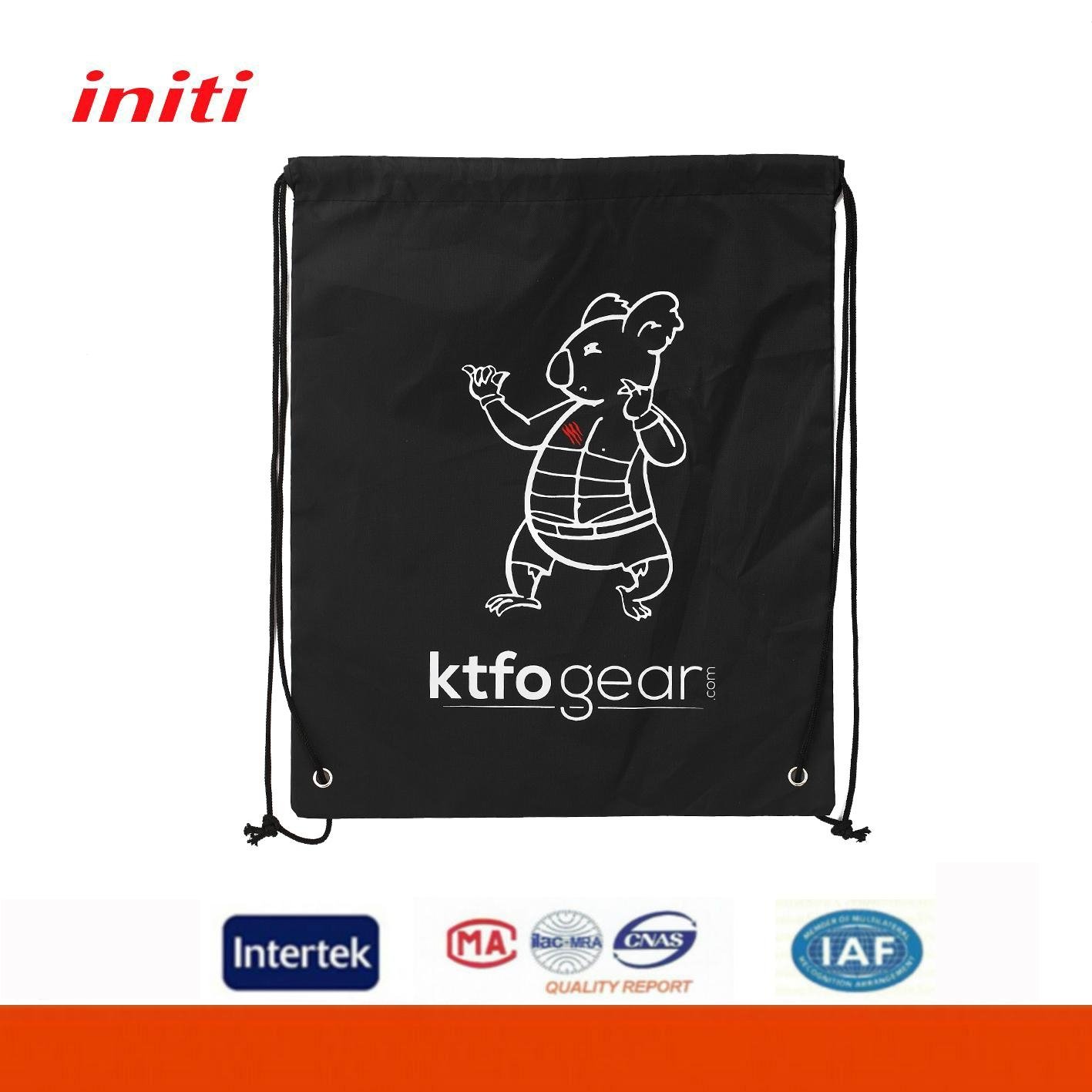 190T/210D Polyester Customized high quality drawstring bag