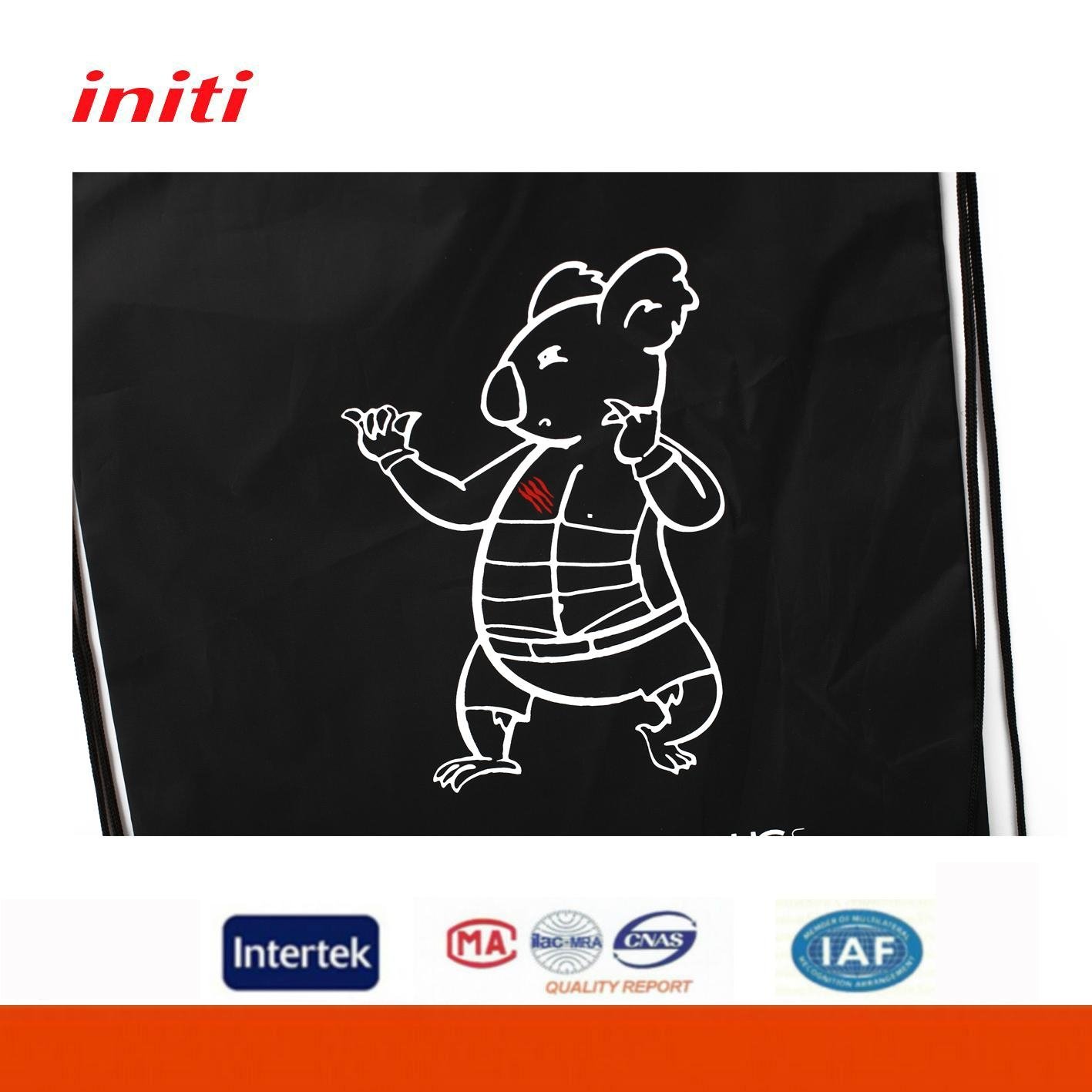 190T/210D Polyester Customized high quality drawstring bag 2