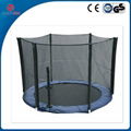 Create fun 12ft large round jump trampoline with safety net  3