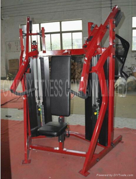 China commercial fitness equipment HAMMER STRENGTH ISO-LATERAL CHEST PRESS  2