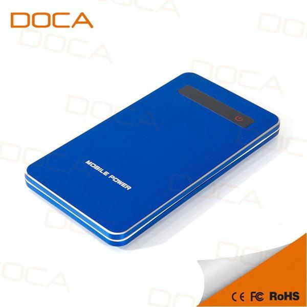 Universal powerbank 4000mah on sale Promotional metal finishing power bank 4