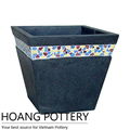 Beautiful Pattern Terrazzo Flower