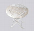 Wholesale color clear acrylic coffee table acrylic coffee round table top