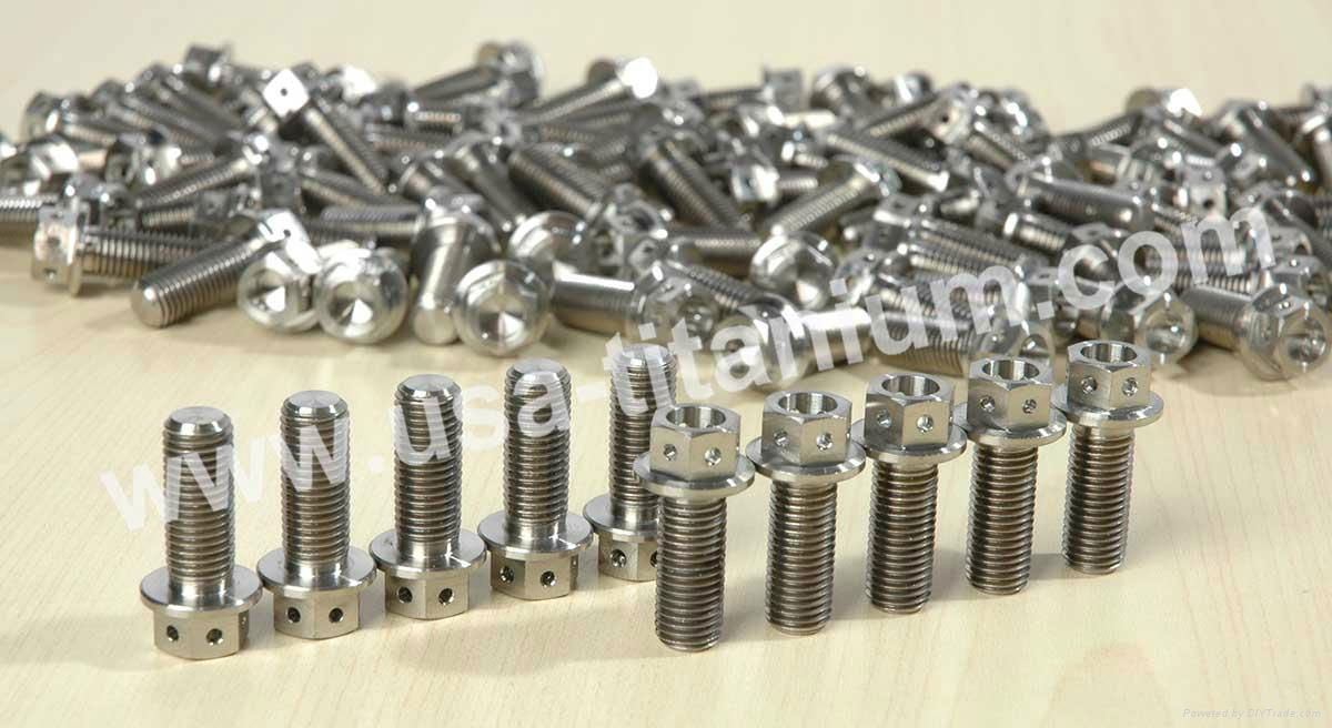 U.S. Titanium Bolt Titanium Screw Titanium Nut Titanium Thread Rod 3