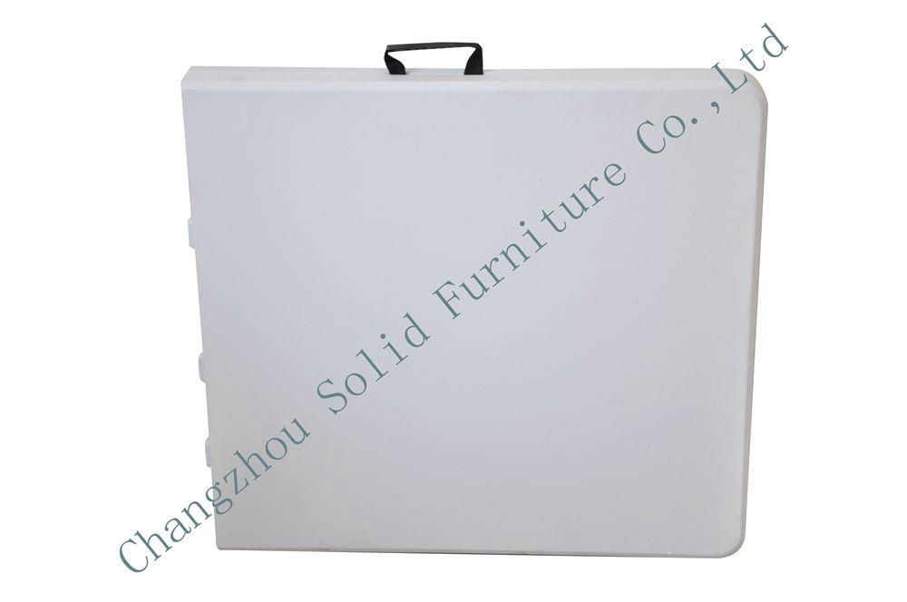 Z152 5FT fold in half table HDPE plastic foldable table  2