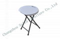 D30cm Easy-Handling Plastic Round Folding Stool 2