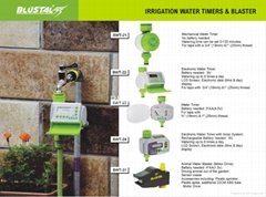 IRRIGATION TIMERS AND BLASTERS