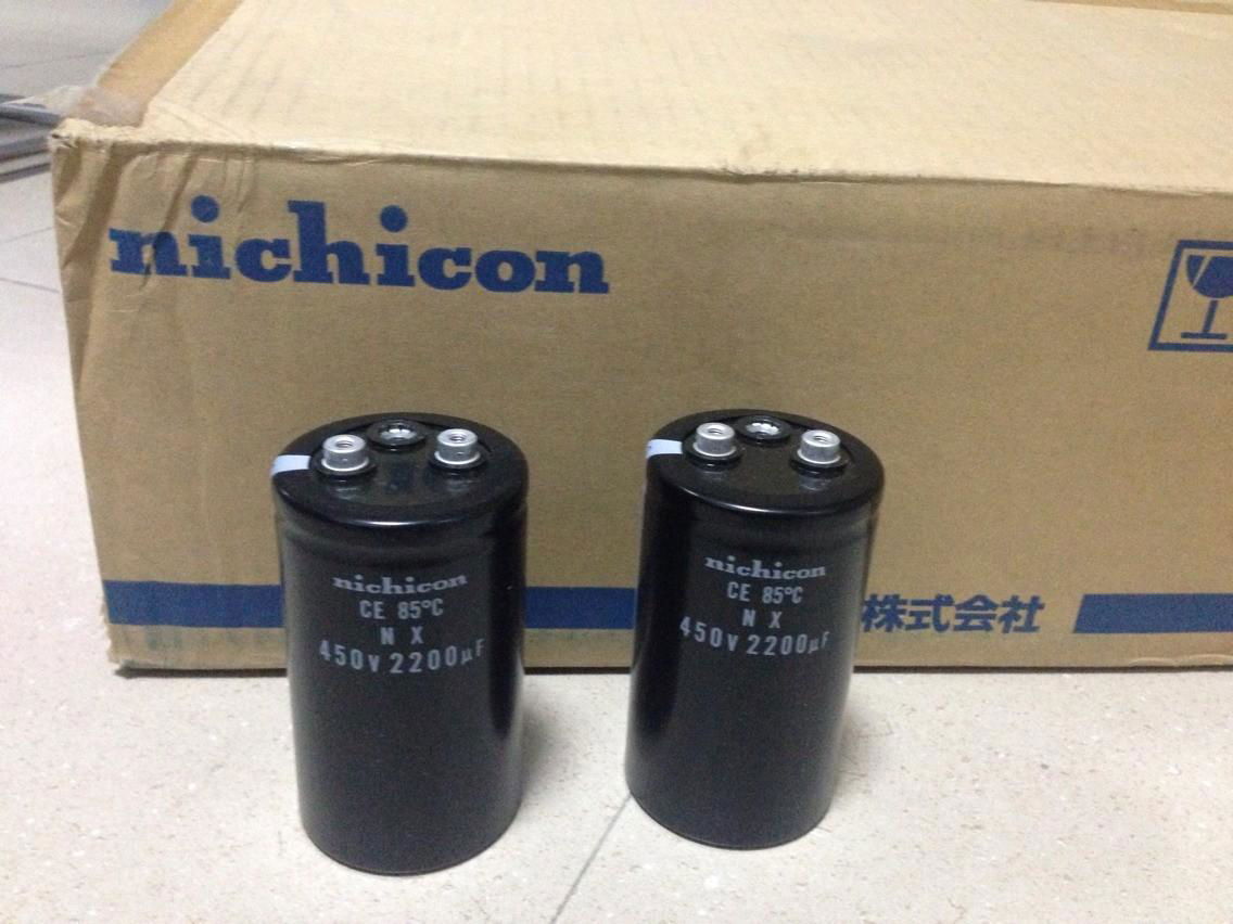 Nichicon NX 450 v2200uf long life high pressure capacitor