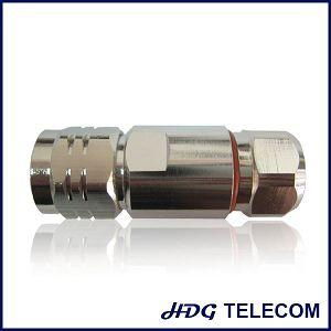 N Male Straight Connector (Plug) For 1/2 In Superflex Coaxial Cable