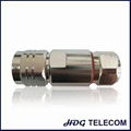 N Male Straight Connector (Plug) For 1/2 In Superflex Coaxial Cable