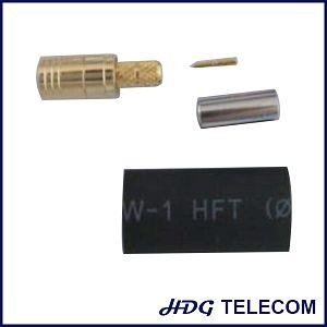 RF SMB Female Connector For 2.5C-2V Coaxial Cable