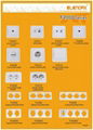 Flush Mounted Electrical Wall Switches and Sockets F2000 3