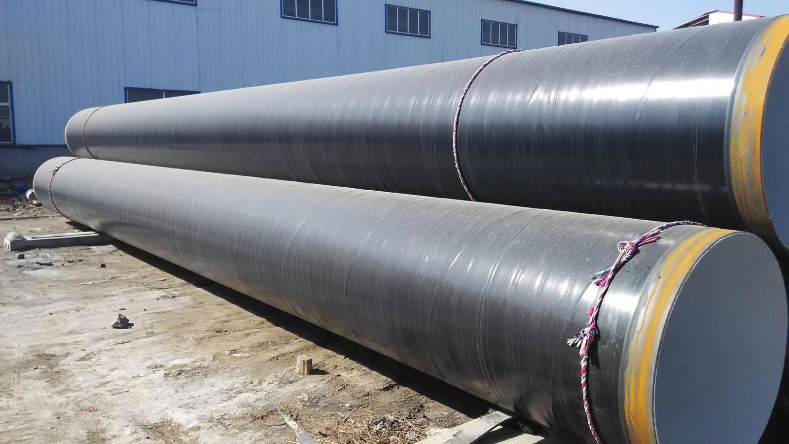 Export 3PE Interior Epoxy Coating LSAW Steel Pipe for Oil and Gas Delivery