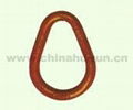 WELDLESS PEAR SHAPED LINK Forged Alloy Steel Or Carbon Steel Painted Red