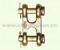 TWIN CLEVIS LINK Self Colored Or Zinc Plated 1