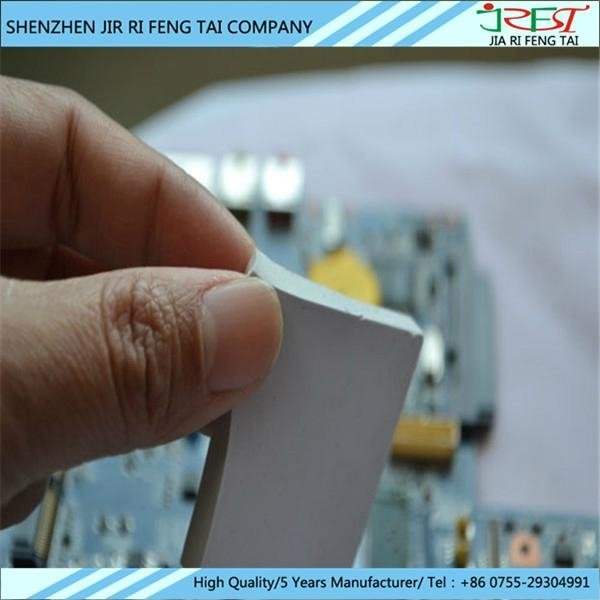 Thermal Conductivity Thermal Insulation Silicone Gap Pad for CPU/LED 2