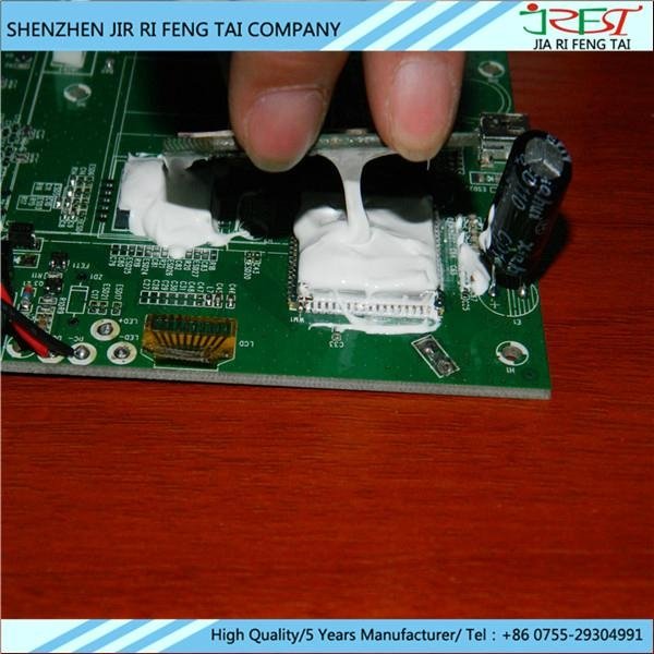 High thermal conductivity excellent stability silicone grease for high power CPU 5