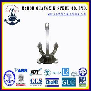 Marine stockless Type M spek anchor