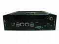 Intel Core 4th or 5th Gen I3/I5/I7 CPU fanless industrial embedded mini box pc 3