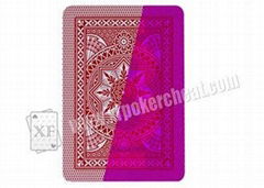 Italy Poker Modiano 4 Jumbo Plastic Marked Invisible Playing Cards For Magic Sho