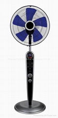 MP3 PLAYER STAND FAN WITH RADIO WITH FIGURE 8 OSCILLATION FUNCTION