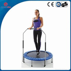 CreateFun 40'' Mini Trampoline With Exercise Handlebar