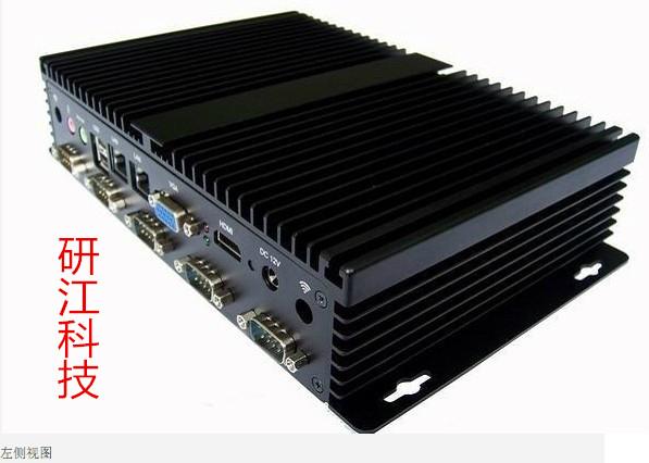 研江科技 触摸D2550工控机 无风扇宽温工控机 嵌入式工控机厂家 3