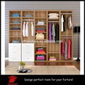 Latest Bedroom Diy furniture Designs Wooden Veneer Closet Cheap Wardrobe 4