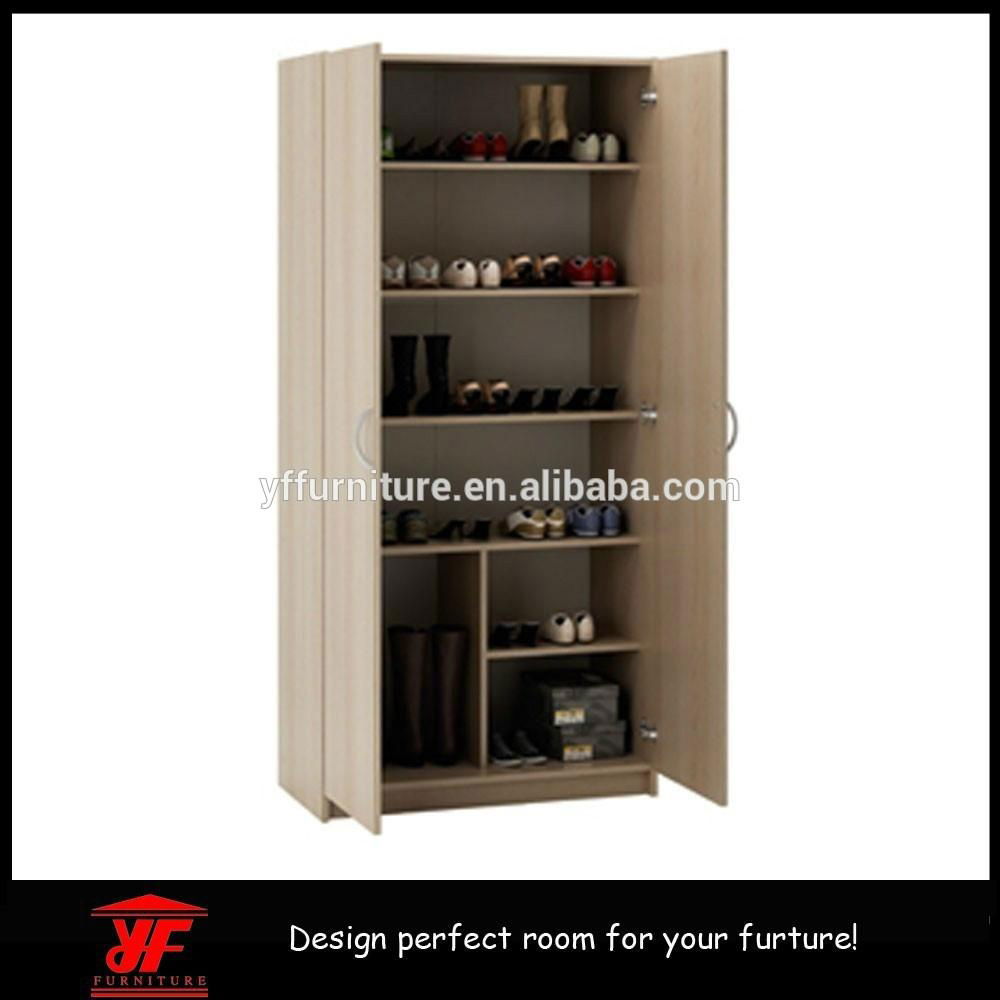 Wooden Furniture 6-Tier 100 Pair Wood Shoe Rack 2