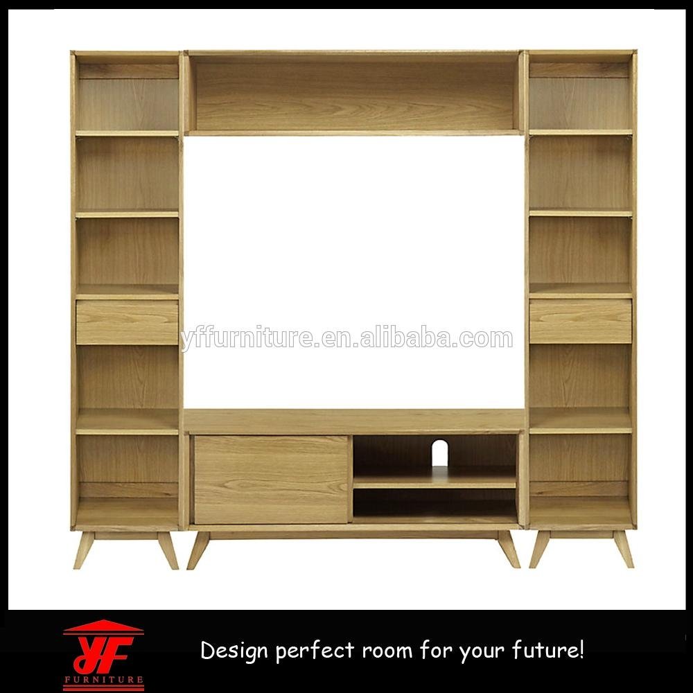 2016 Hot selling DIY corner wooden cheap bookcase 2
